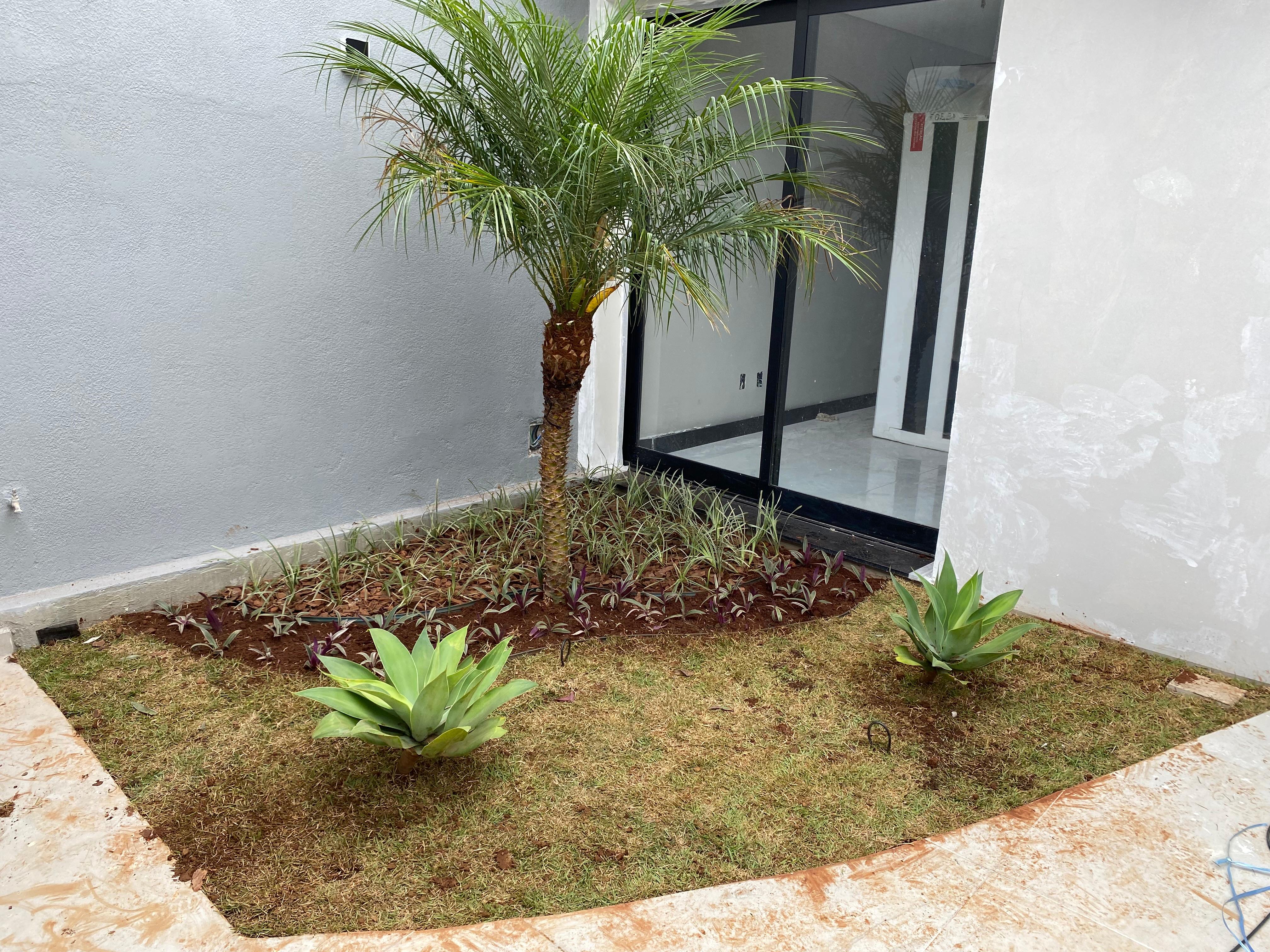 Jardim depois da execução da Big Flora