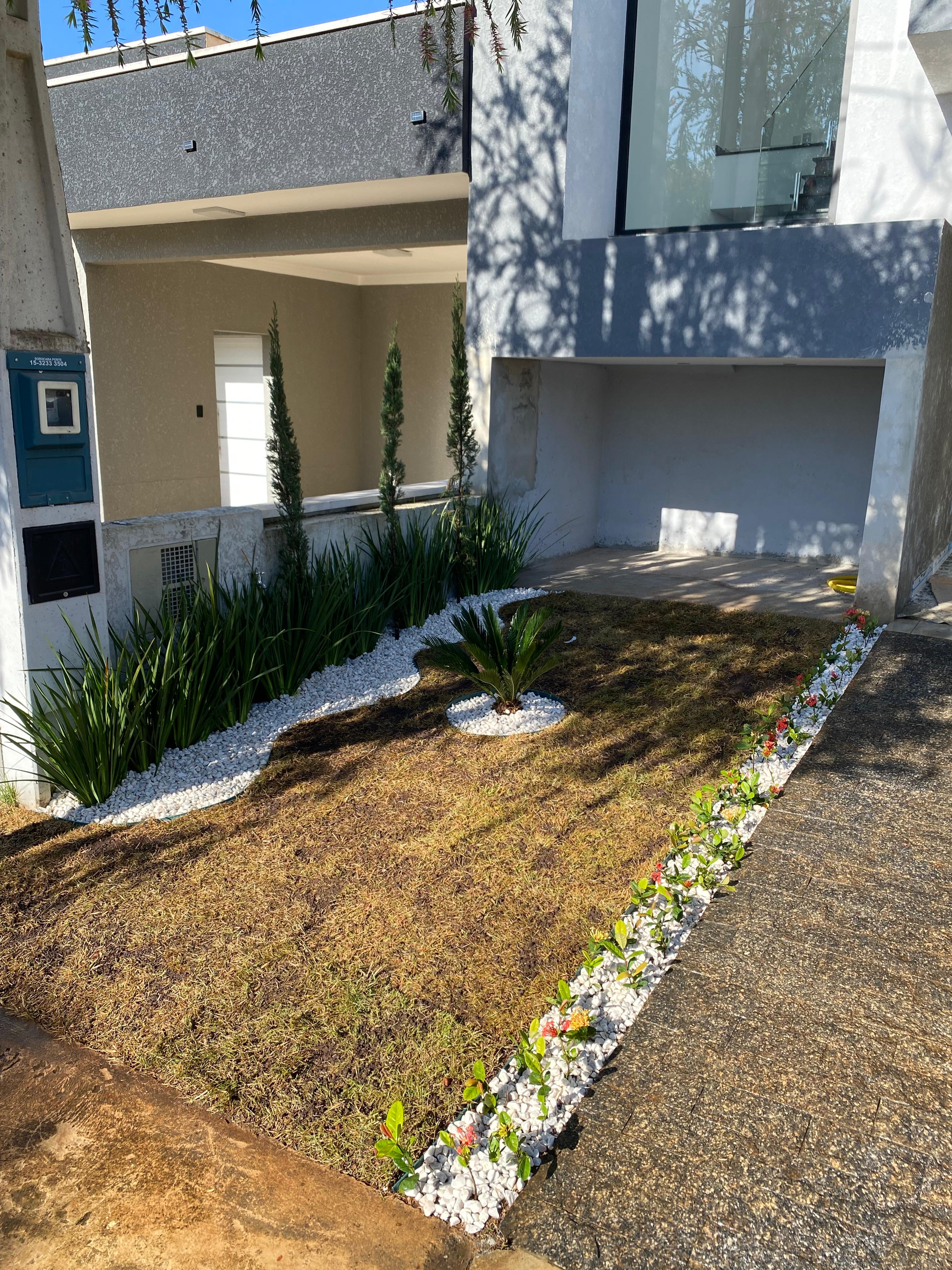 Jardim depois da execução da Big Flora